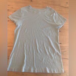 A New Day Crew Neck Short‎ Sleeve Tee Shirt Green Women’s XXL Preloved